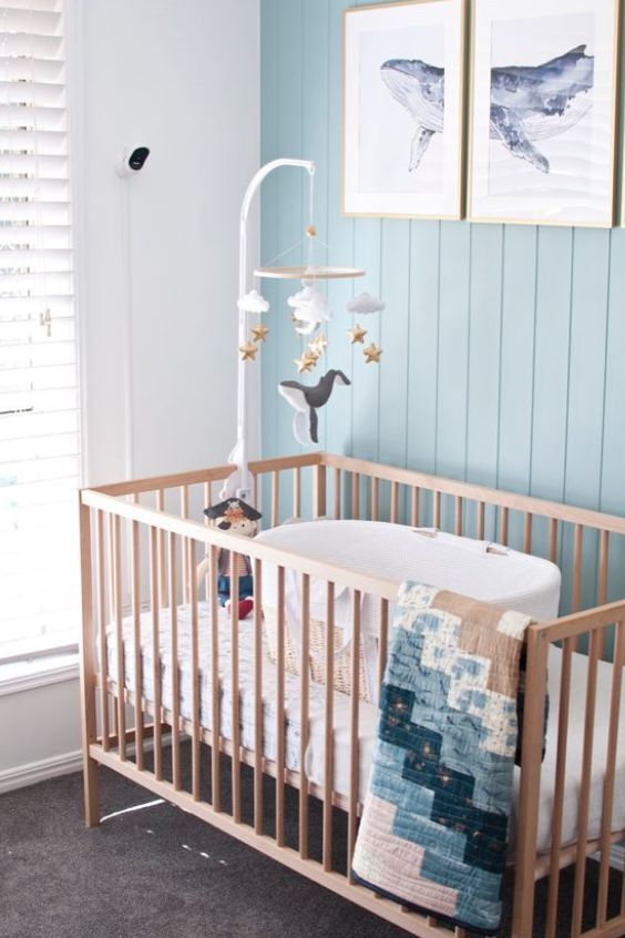 30 INCREDIBLY STUNNING COASTAL NURSERY IDEAS FOR A BEACHY VIBE ...